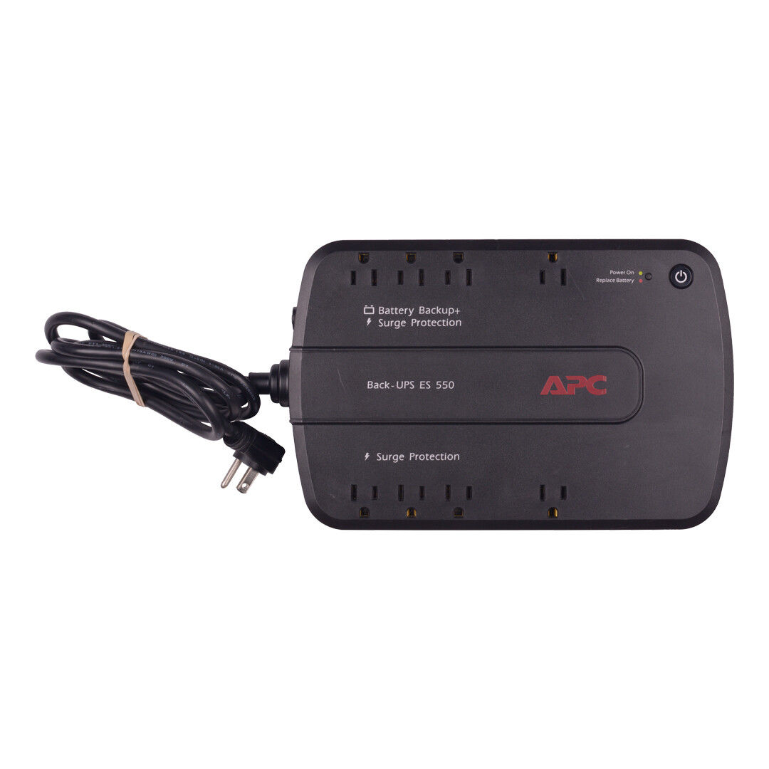 APC Back-UPS 550 Battery Backup + Surge Protector Battery Not Included *Tested*