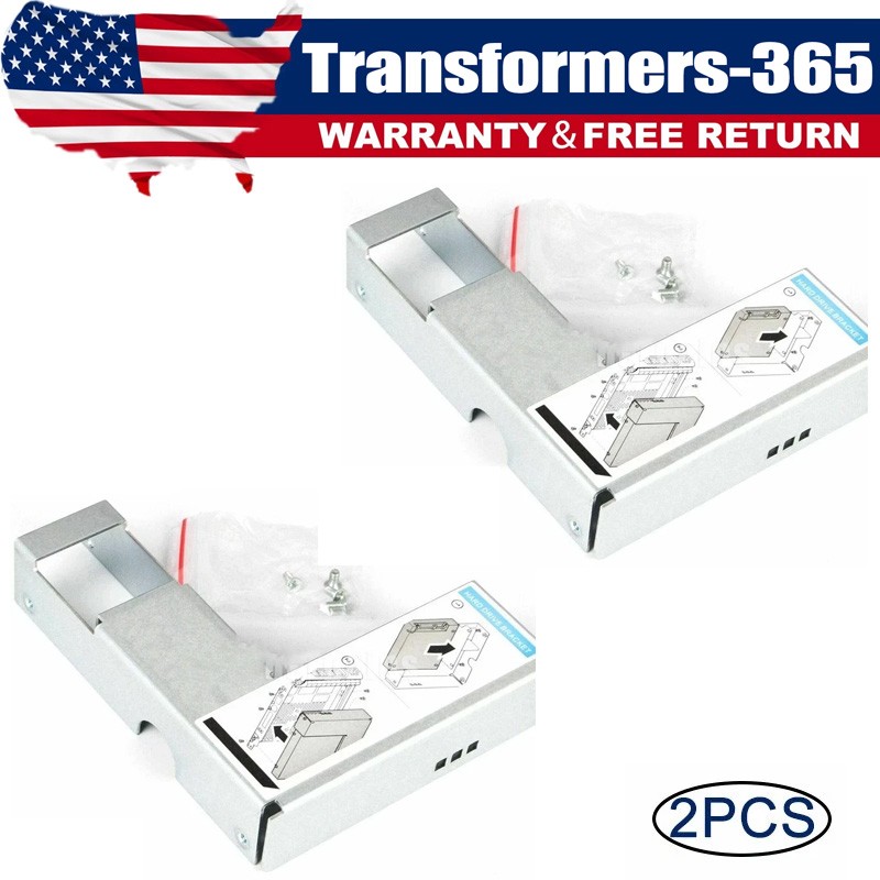 2x 9W8C4 3.5 to 2.5 Adapter For Dell F238F R710 R720 SAS SATA SSD Tray Caddy