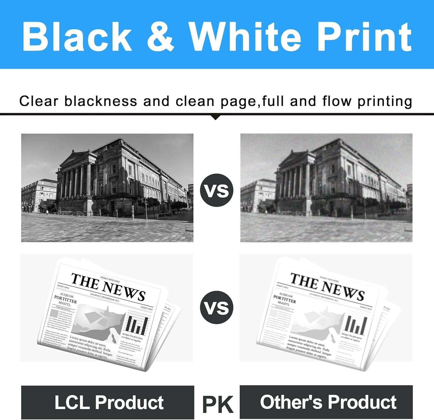 TCT 4PK CLT506L Color Toner Cartridge Set For Samsung CLP-680 CLX-6260 series