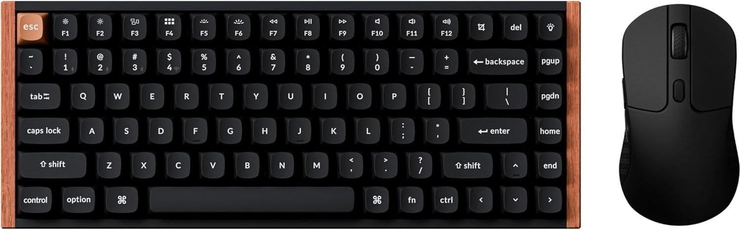 Keychron K2 HE Wireless Magnetic Keyboard & M3 79g Lightweight Mouse – PC & Mac™