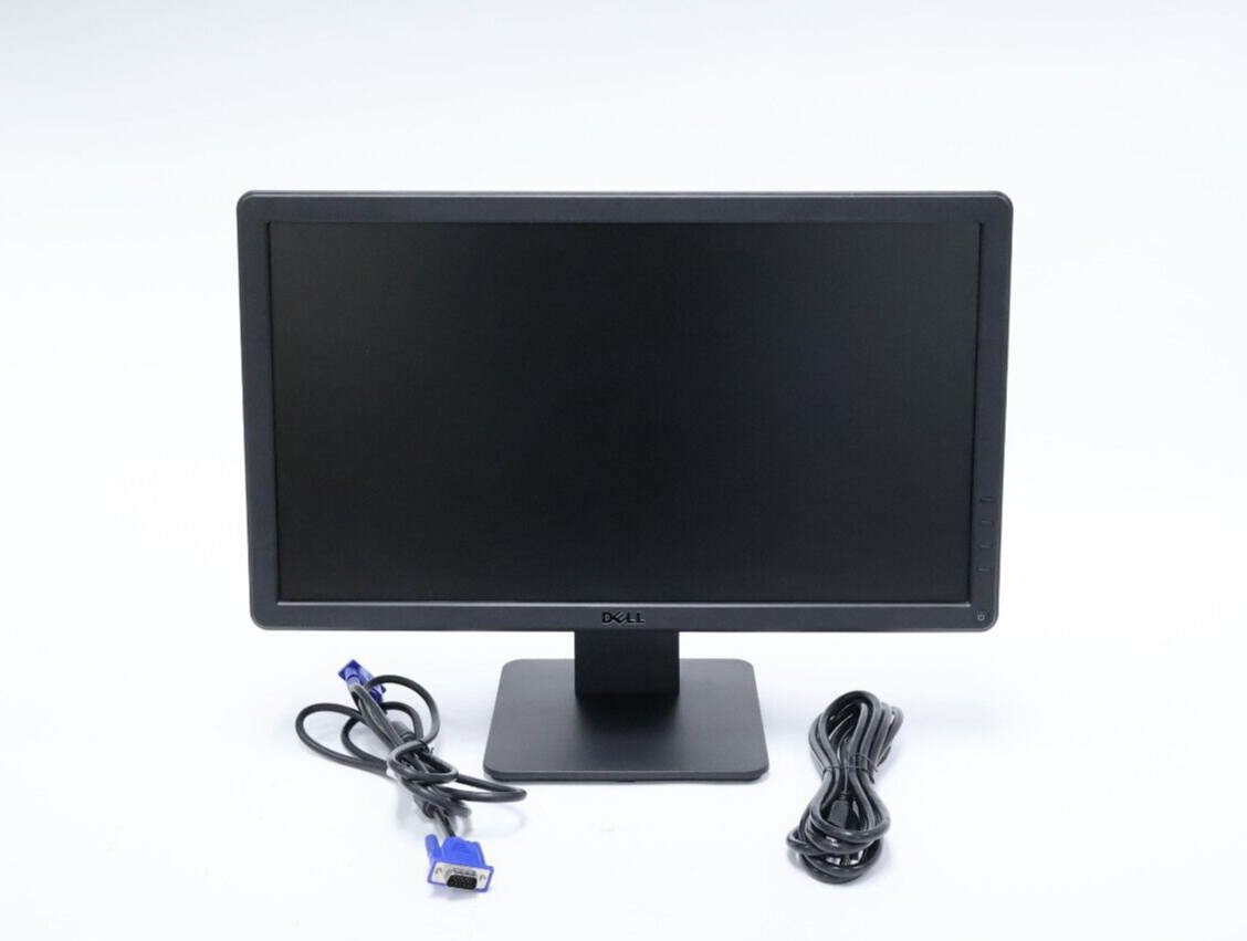 Dell E2014Hc 20″ Widescreen LED Monitor 1600×900 with Stand, Power & VGA Cables