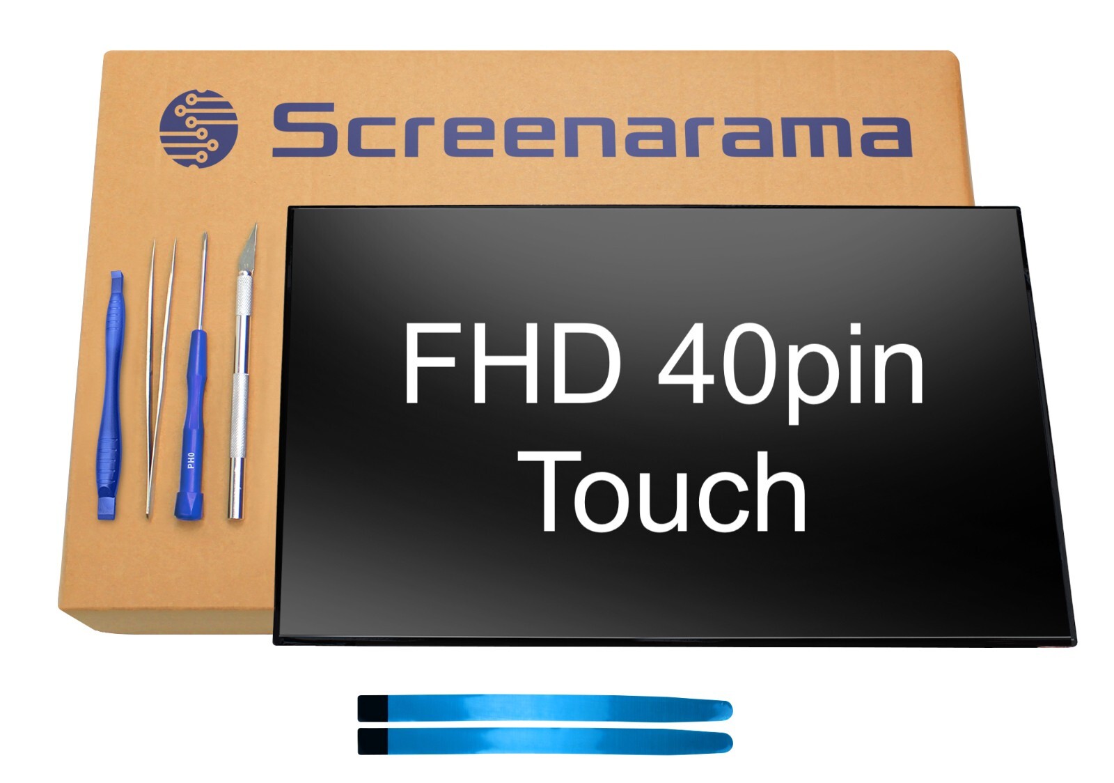 Dell Latitude 5500 5510 FHD 40pin IPS LED LCD Touch Screen SCREENARAMA * FAST