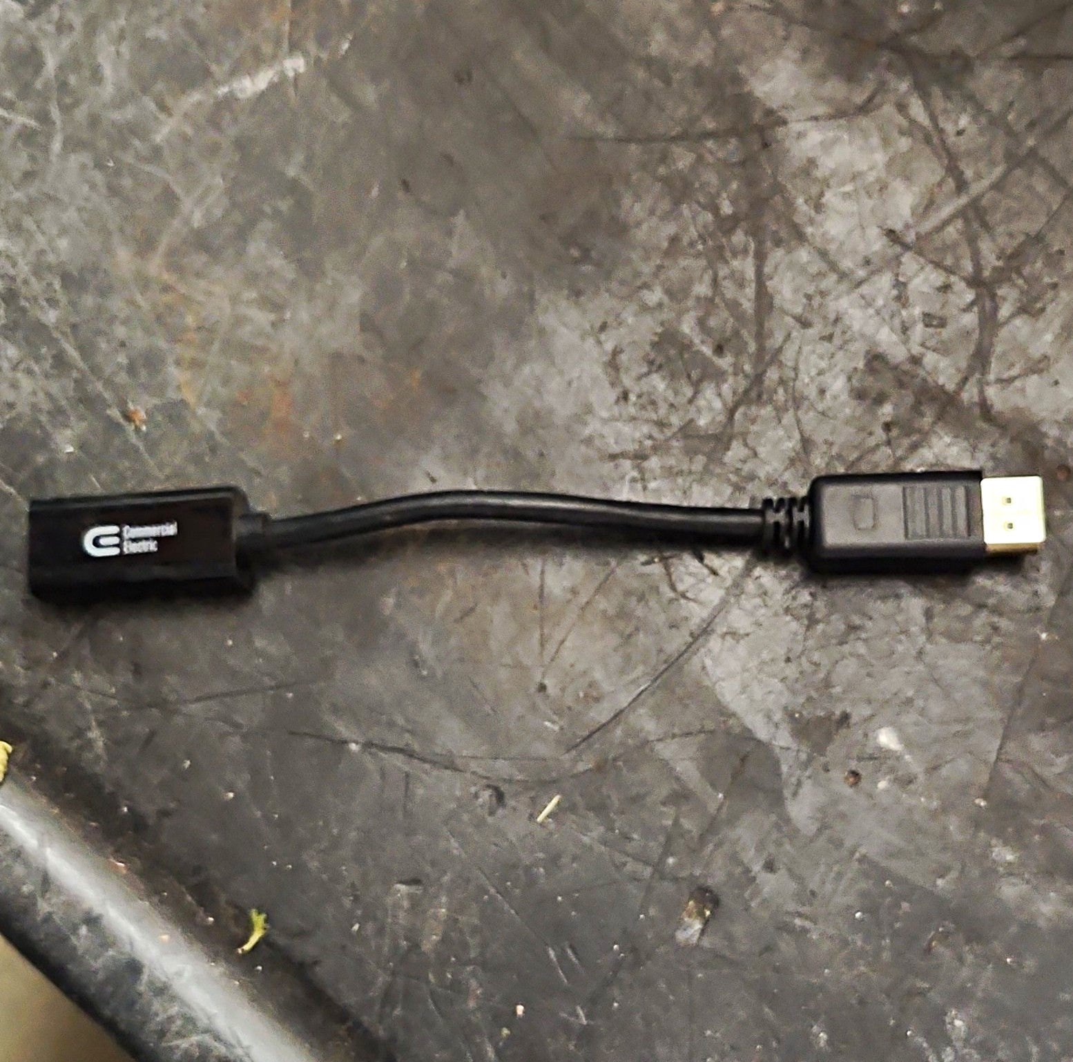 DisplayPort Male to HDMI Standard Female Adapter, Black (1:1)