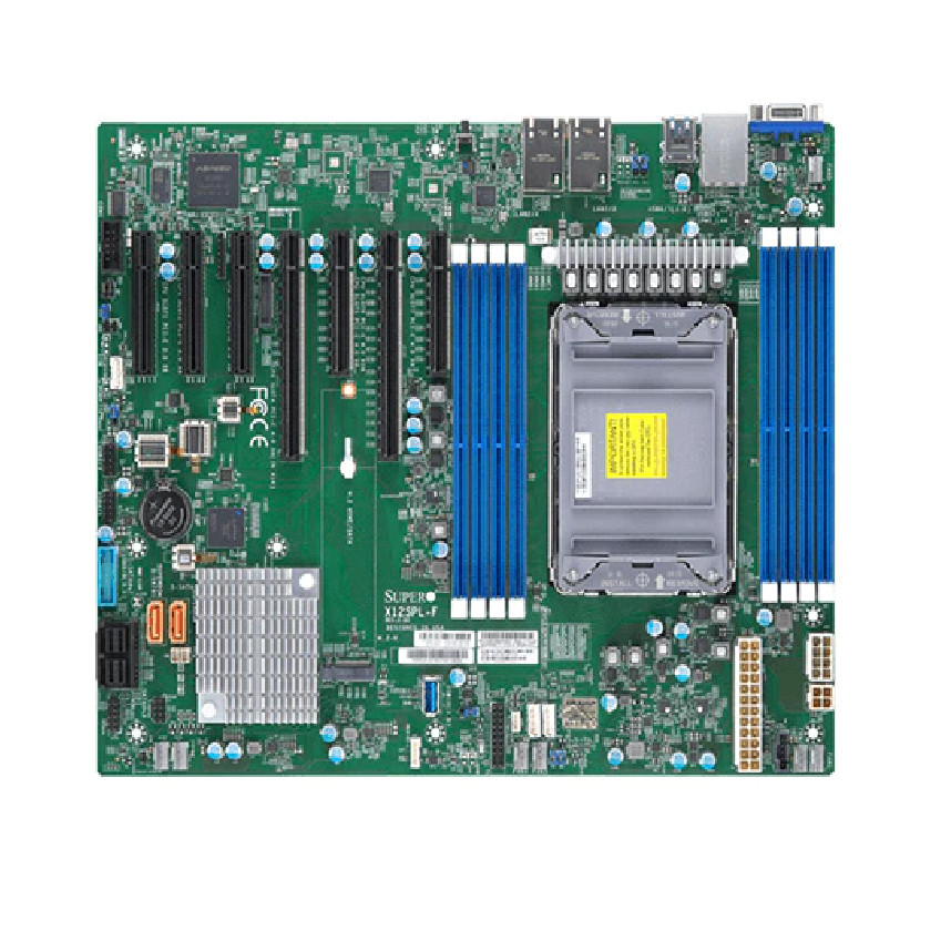 SuperMicro X12SPL-F Motherboard – ATX, LGA-4189 SKT-P+, Intel C621A