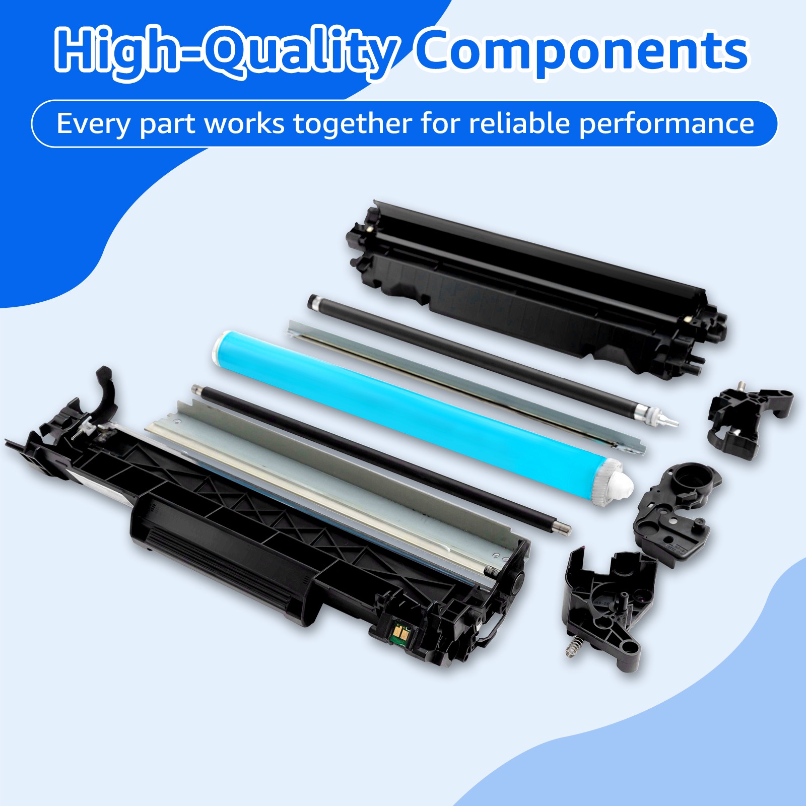 4 TN850 Toner +1 DR820 Drum for Brother TN-850 MFC-L5850DW HL-L5200DW HL-L6300DW