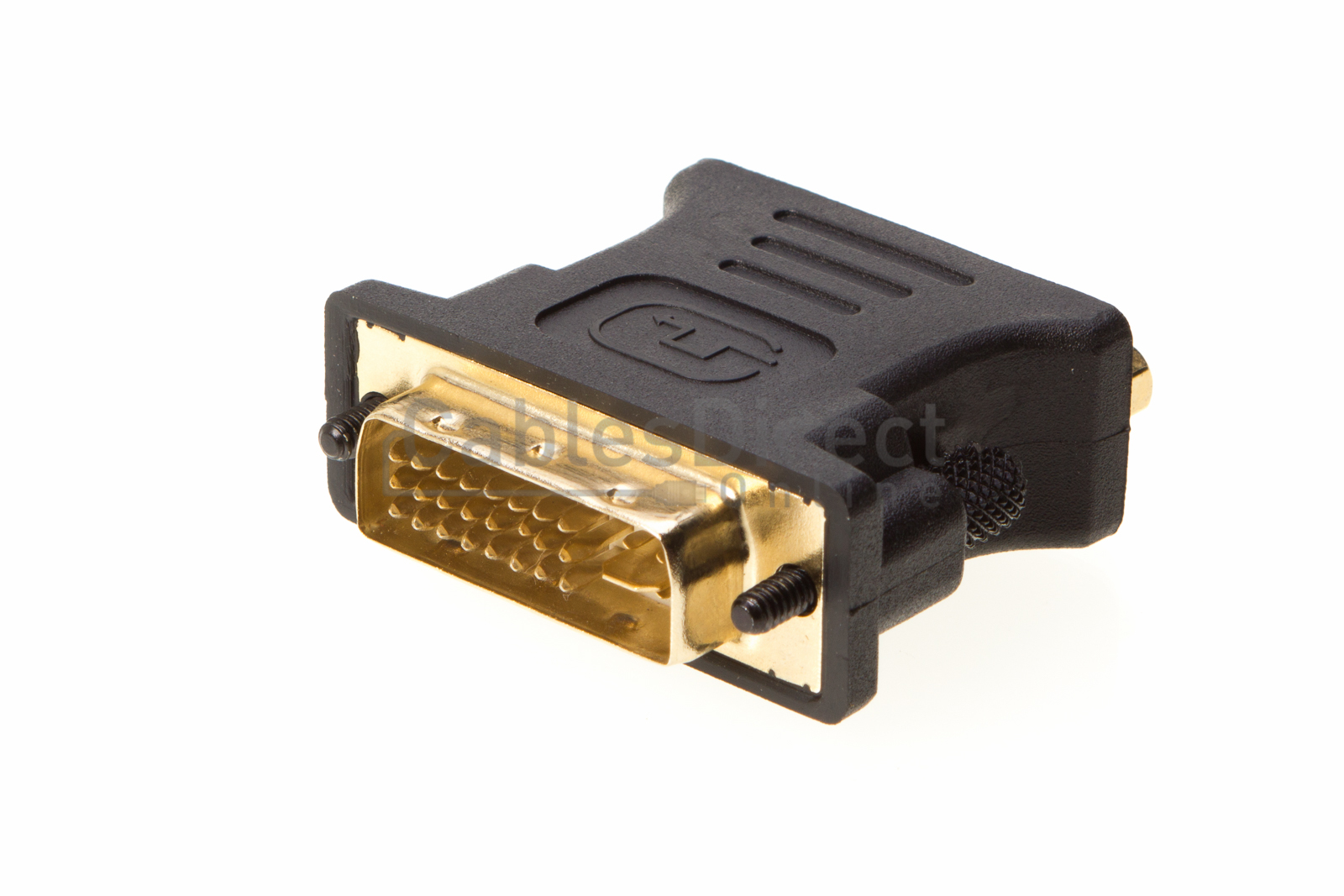 DVI I Male Dual Link To 24+5 VGA 15 Pins Female Adapter PC Monitor Video Laptop
