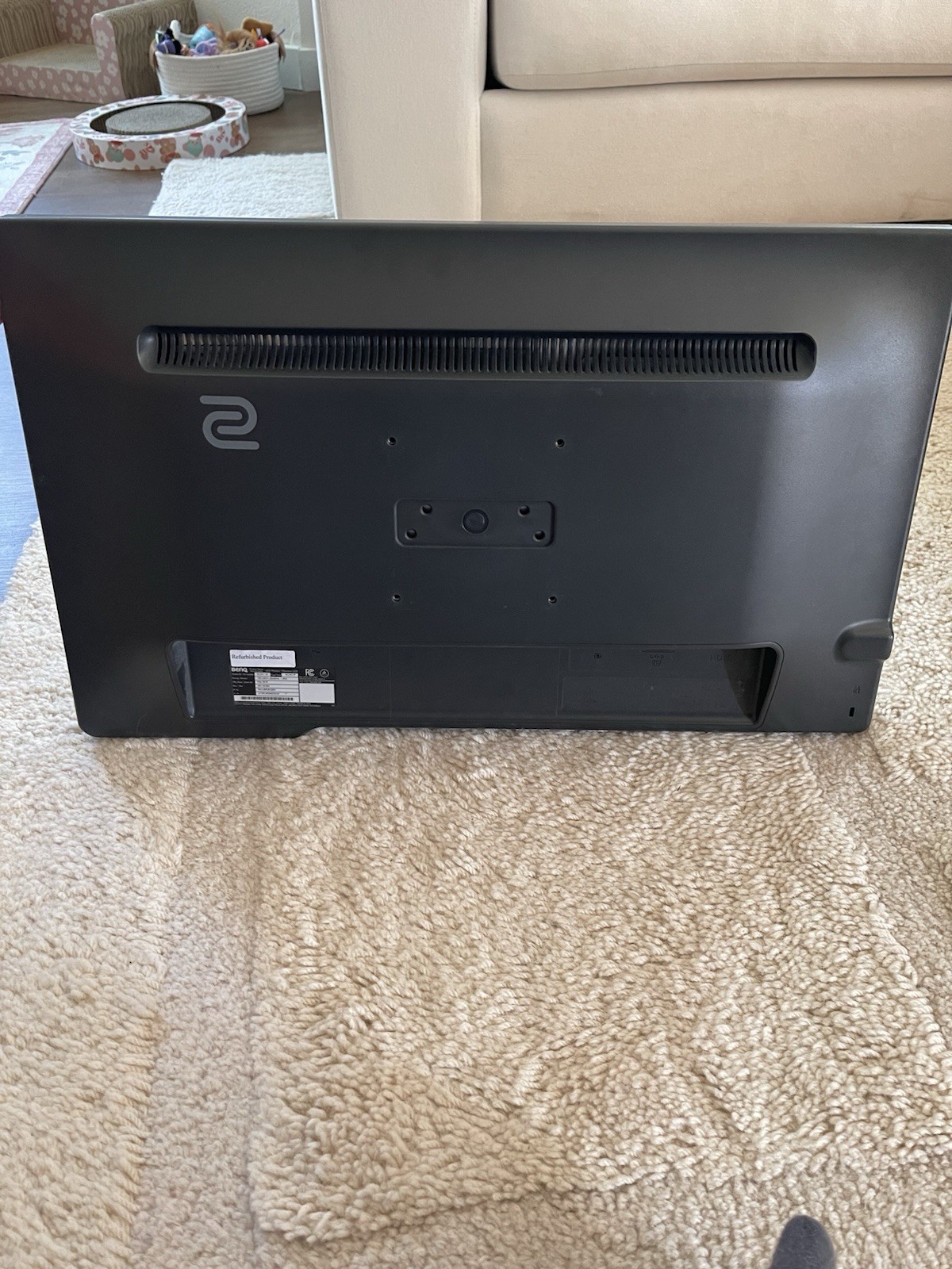 BenQ ZOWIE XL2411P Gaming Monitor 24 in 144Hz 1080p 1ms HDMI DP DVI-D