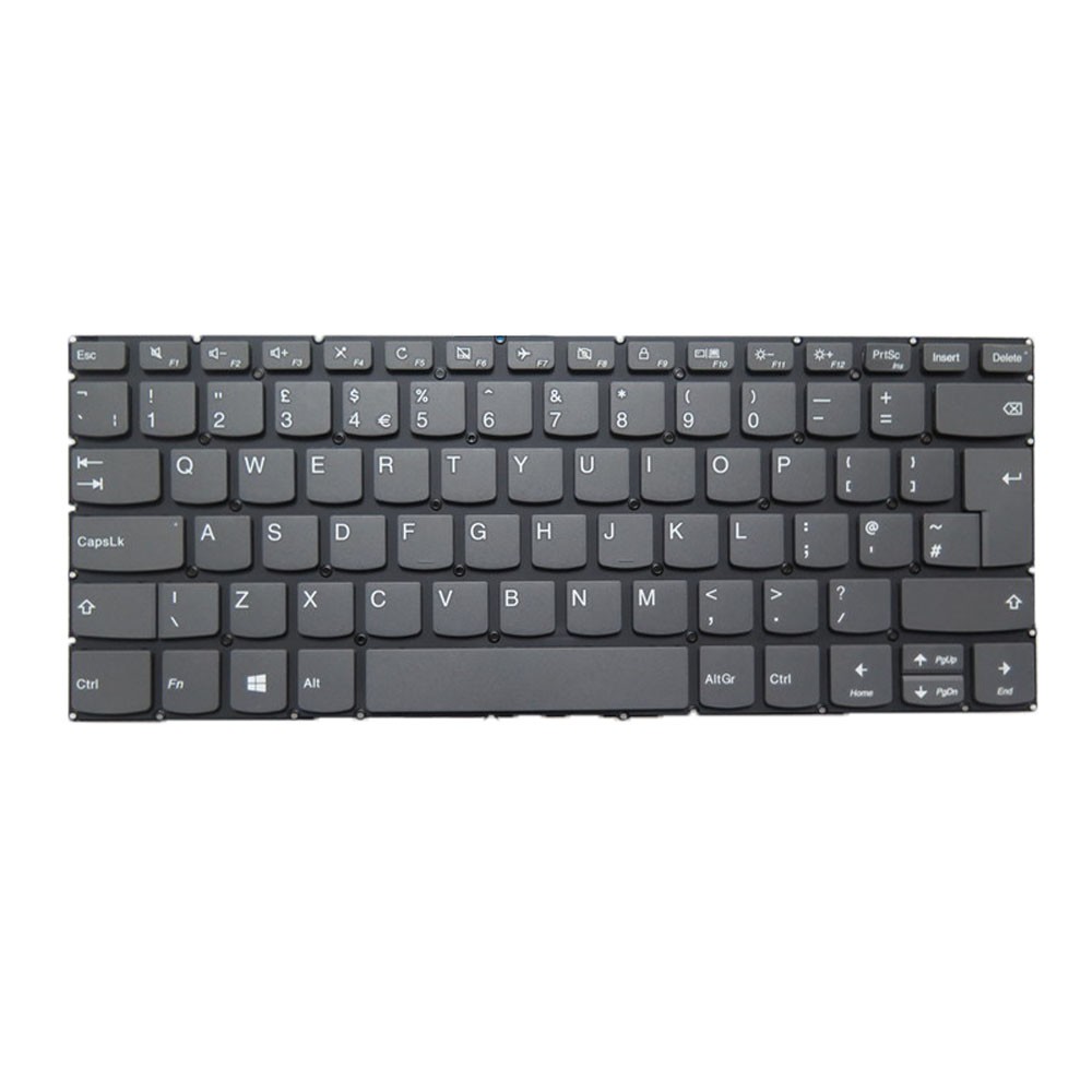 Laptop Keyboard For Lenovo Ideapad Yoga 520-14IKB United Kingdom UK NonBacklit