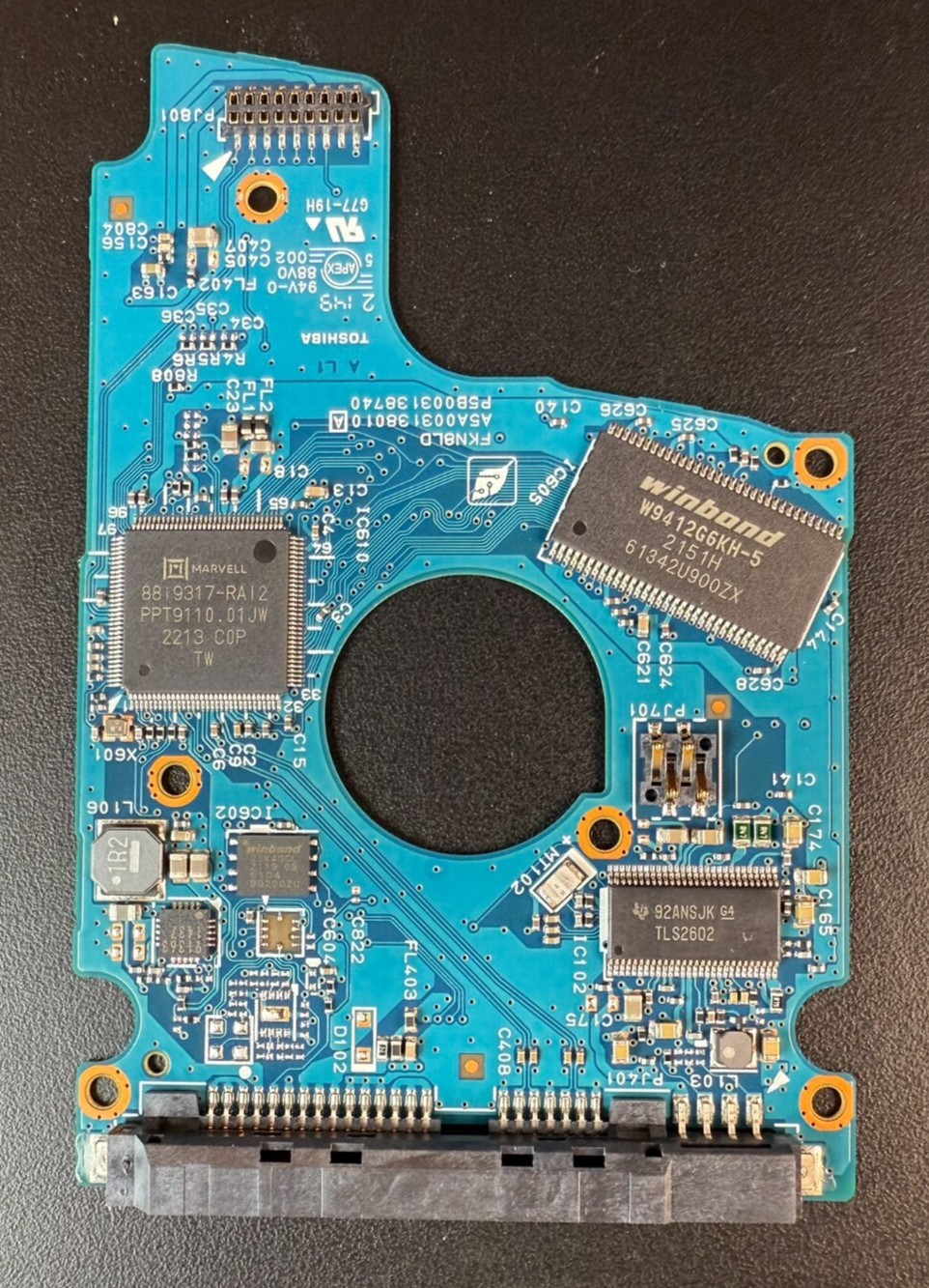 PCB – Toshiba MQ01ABD100V SATA 1TB 2.5 Laptop Hard Drive Board