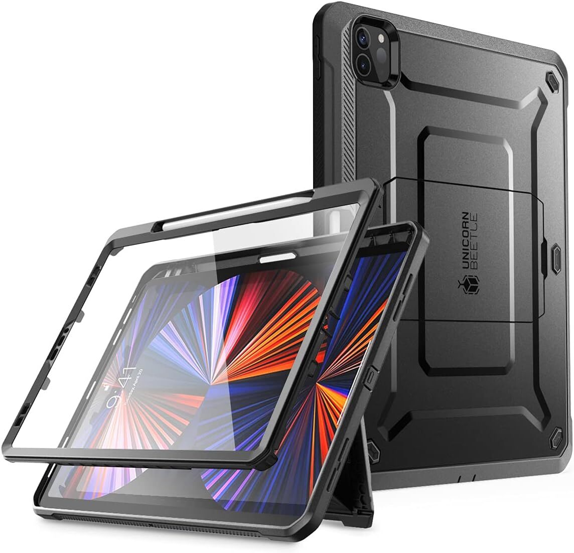 SUPCASE iPad Pro 11/12.9″ Case Shock-Resistant Multi-Layered Cover with Pen Slot