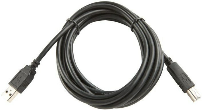 10ft USB2.0 A~B AB Printer/Device Cable/Cord/Wire for HP/CANNON/BROTHER {BLACK
