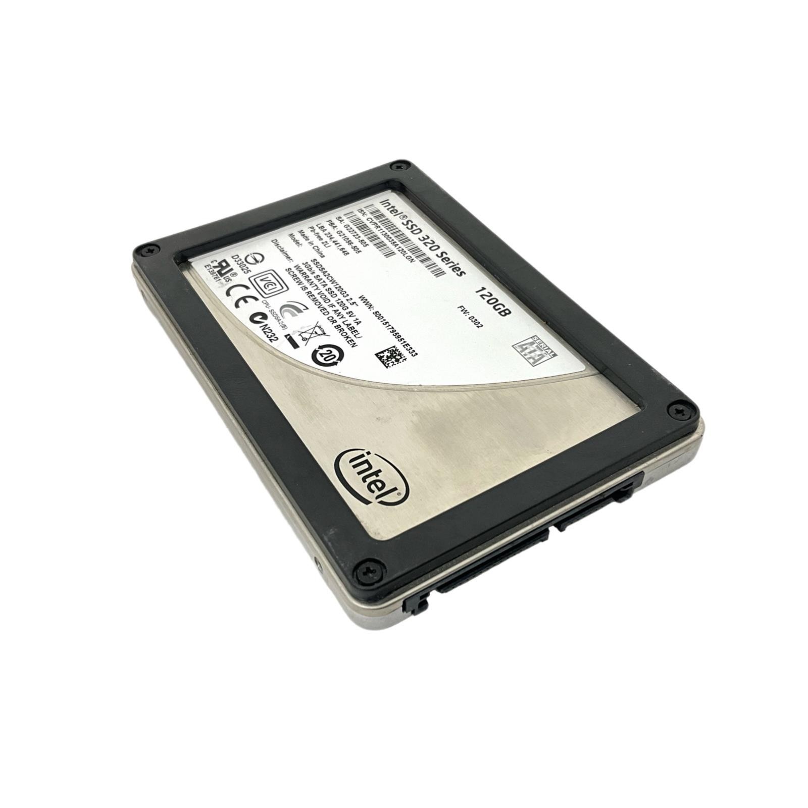 Intel 120GB SATA SSD 2.5″ MLC SFF Enterprise Solid State Drive 3Gbps 38K IOPS
