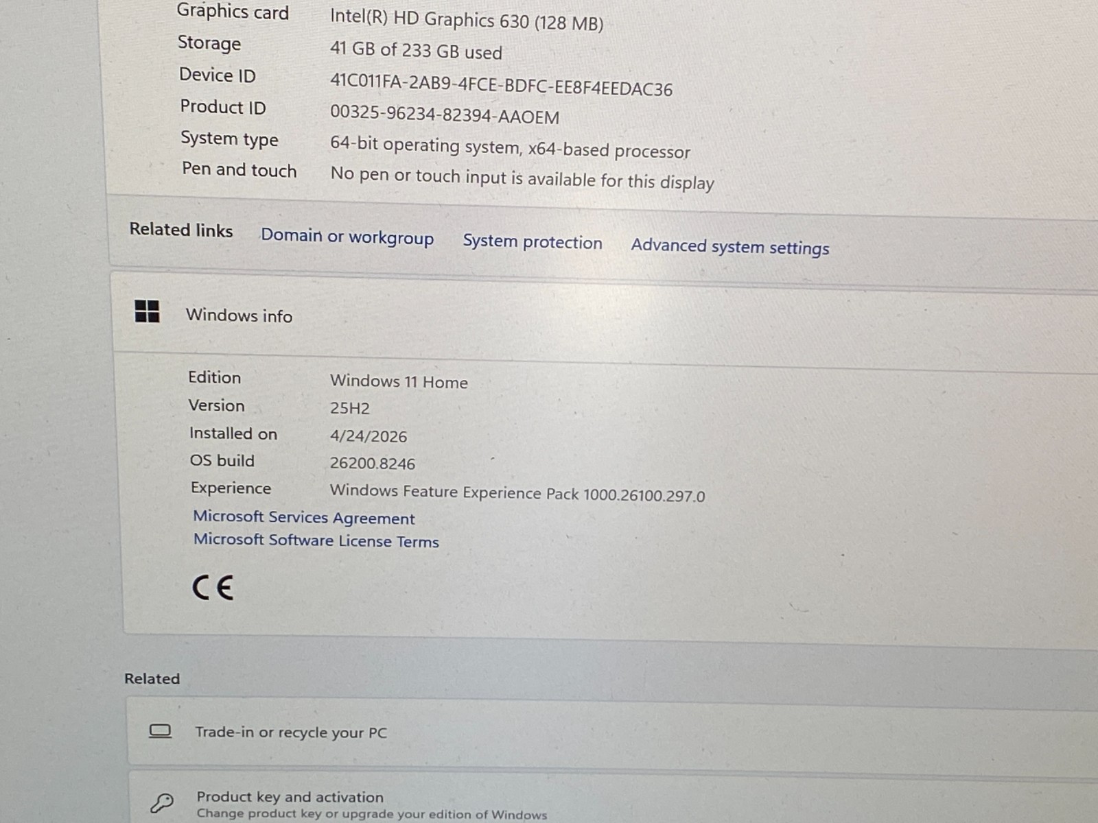 LENOVO THINKCENTRE M910q TINY i7-7700T 8GB RAM 250GB SSD WINDOWS 11 WiFi+CHARGER