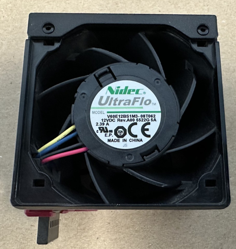 HP 796853-001 60mm high-performance hot-plug fan module HP ProLiant Gen9 servers