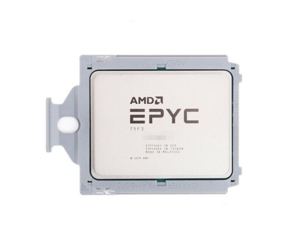 AMD EPYC 75F3 CPU 32 Cores Milan Processer Up to 4.0GHz 256MB L3 100-000000313
