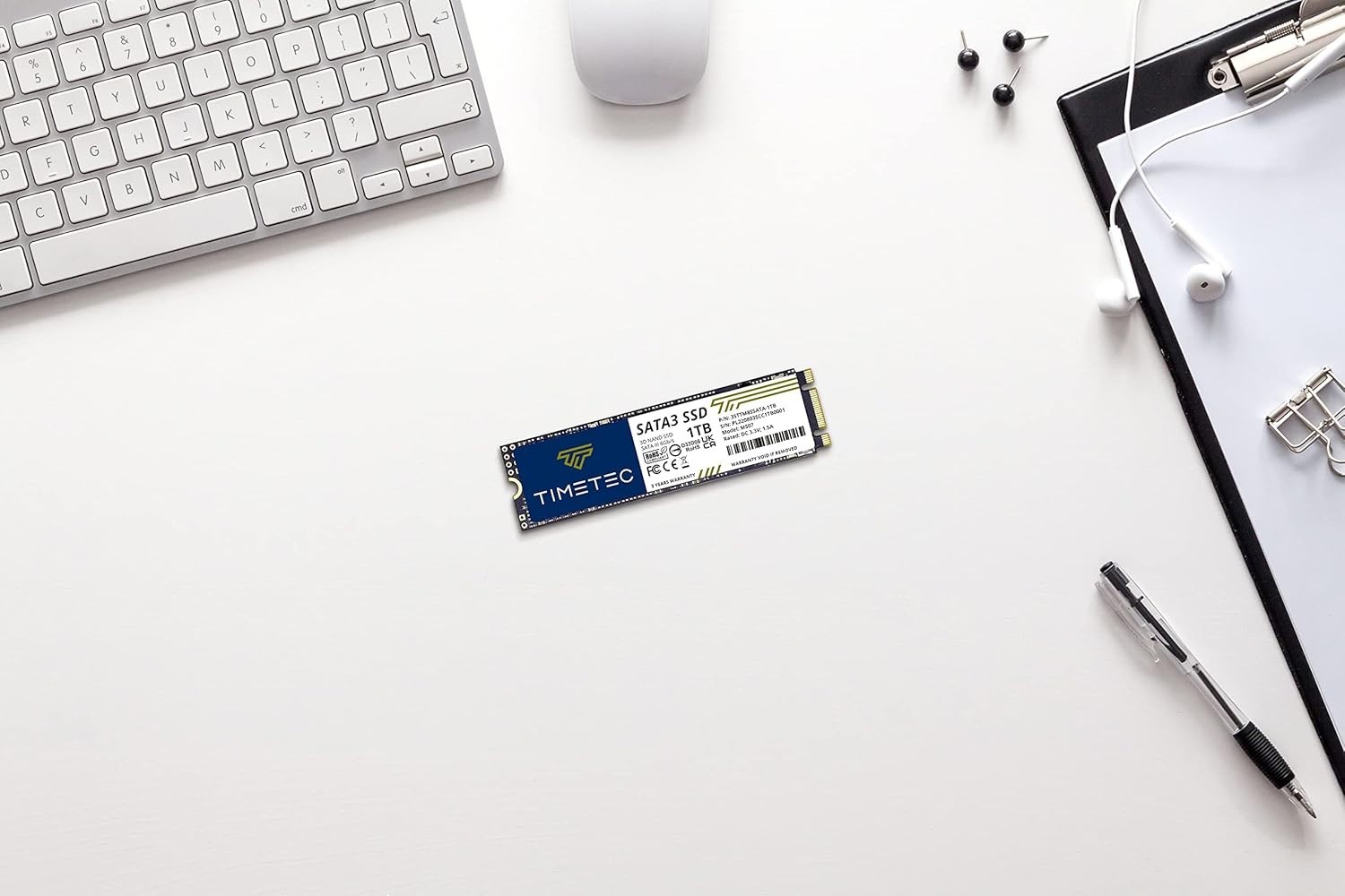 1TB SSD 3D NAND SATA III 6Gb/s M.2 2280 NGFF 512TBW Read Speed Up to 550MB/s …