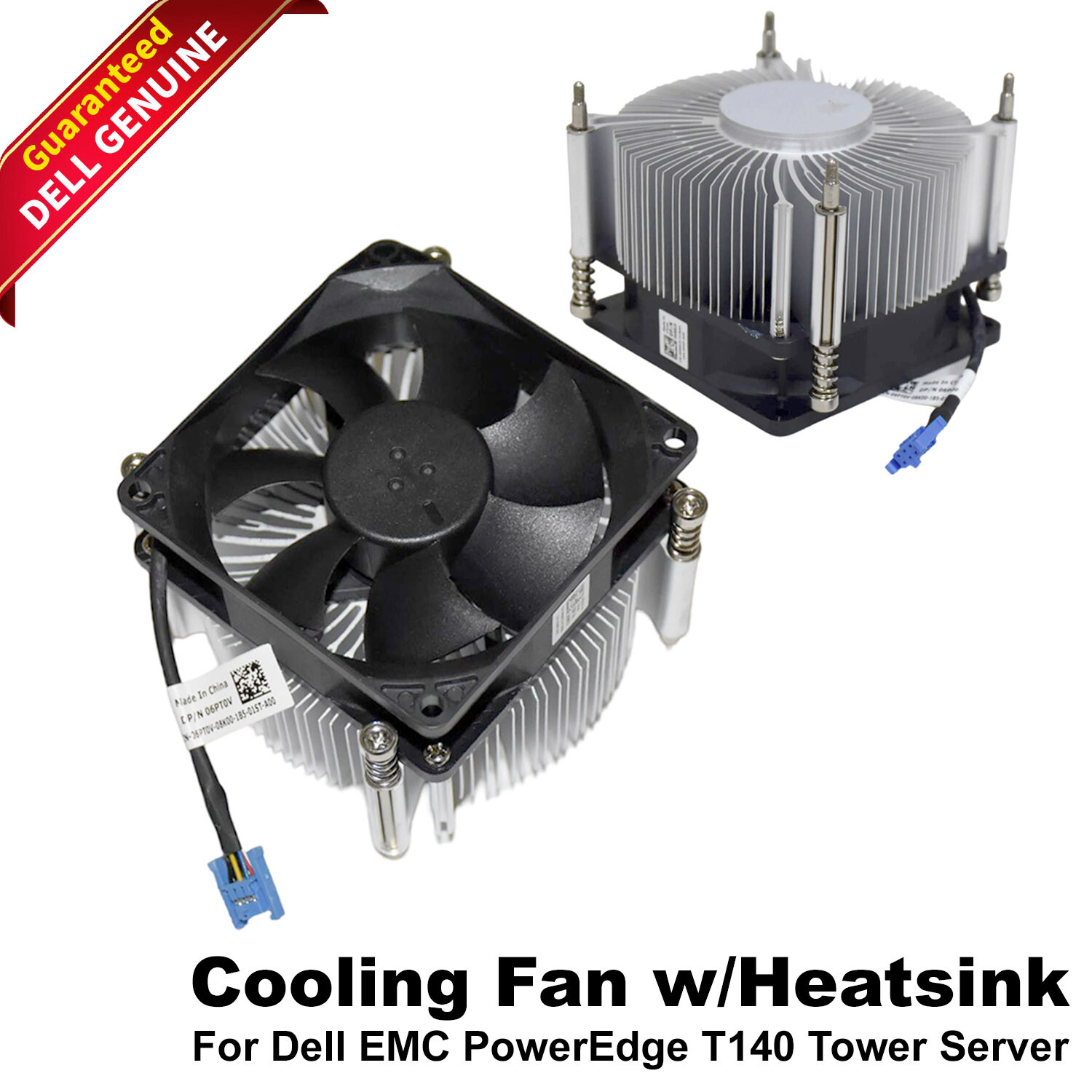 Dell EMC PowerEdge T140 Server CPU Cooling Fan Heatsink Assembly 6PT0V K86C0