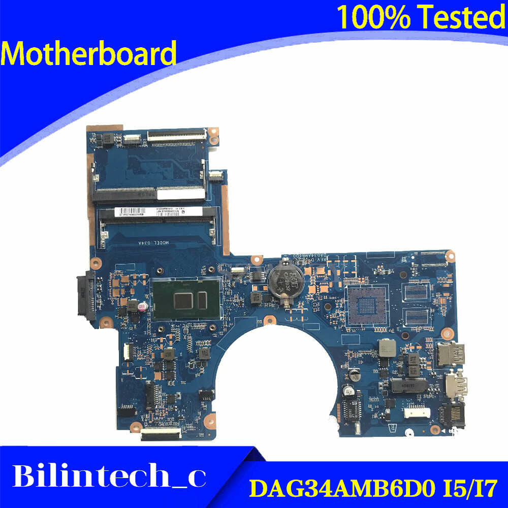 I3-6100U I5-6200U I7-6500U I7-7500U FOR HP 15-AU Motherboard DAG34AMB6D0