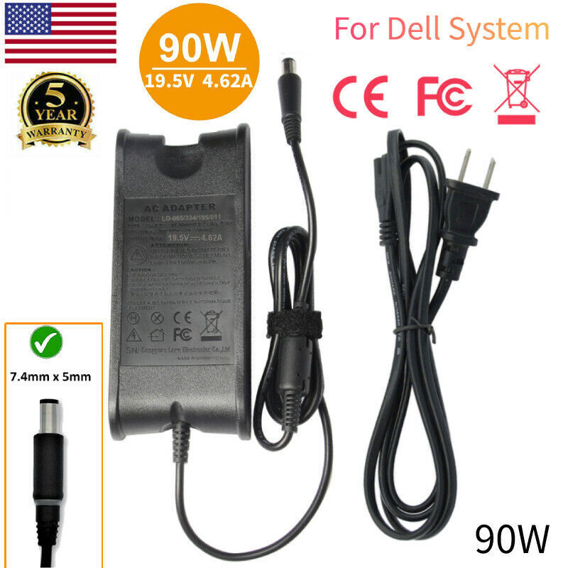 90W 19.5V 4.62A AC Adapter Charger For Dell Studio 17 1735 1737 1745 1747 1749