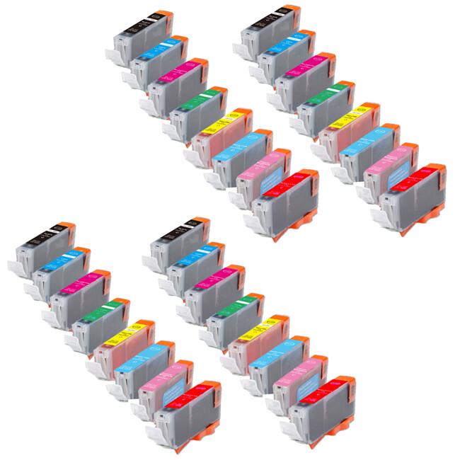 CLI-8 Printer Ink Cartridge with Red Green use for with Pixma Pro9000 Mark II