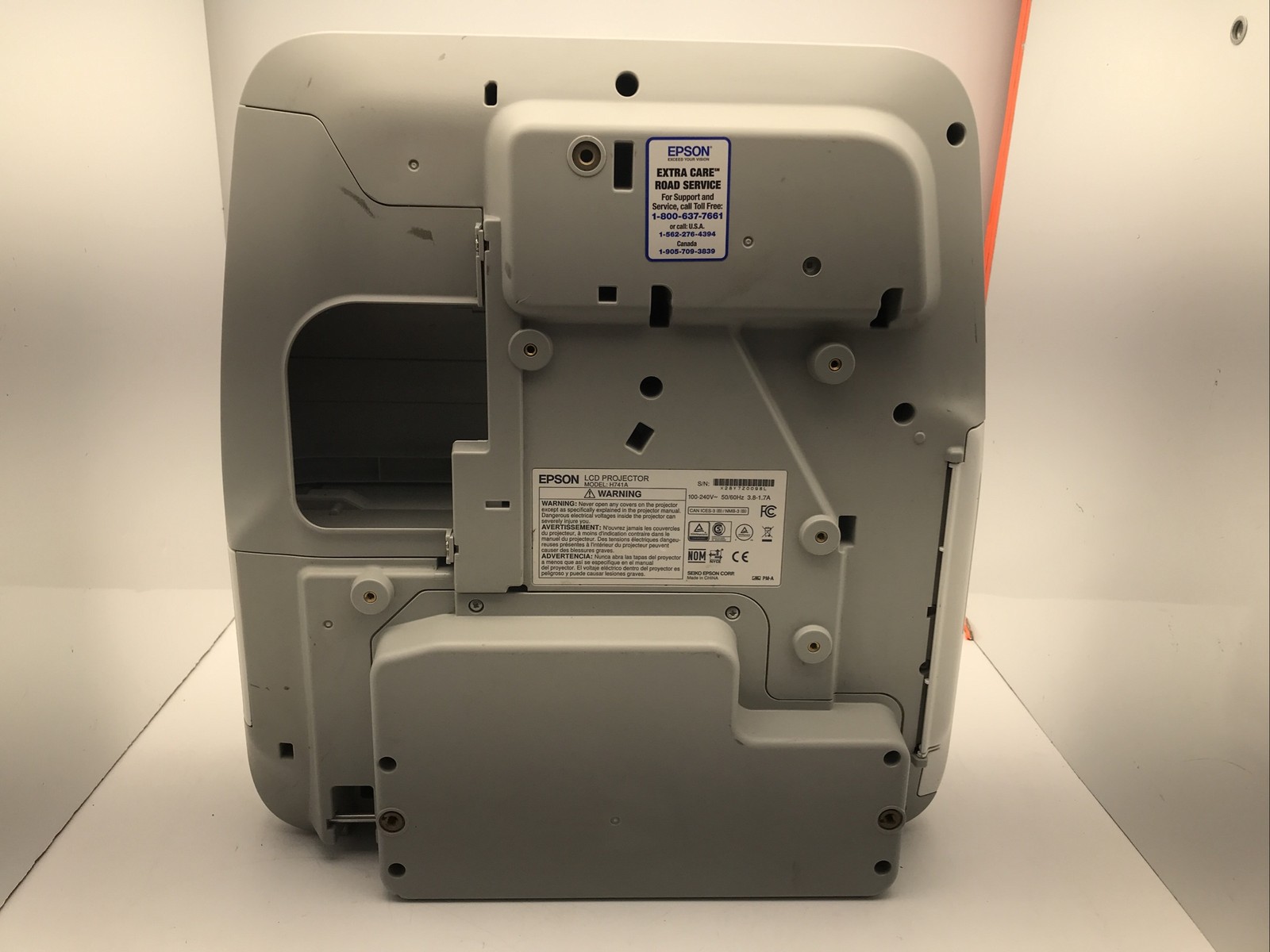 Epson BrightLink 685Wi Ultra Short Throw Projector H741A Missing Panel FOR PARTS