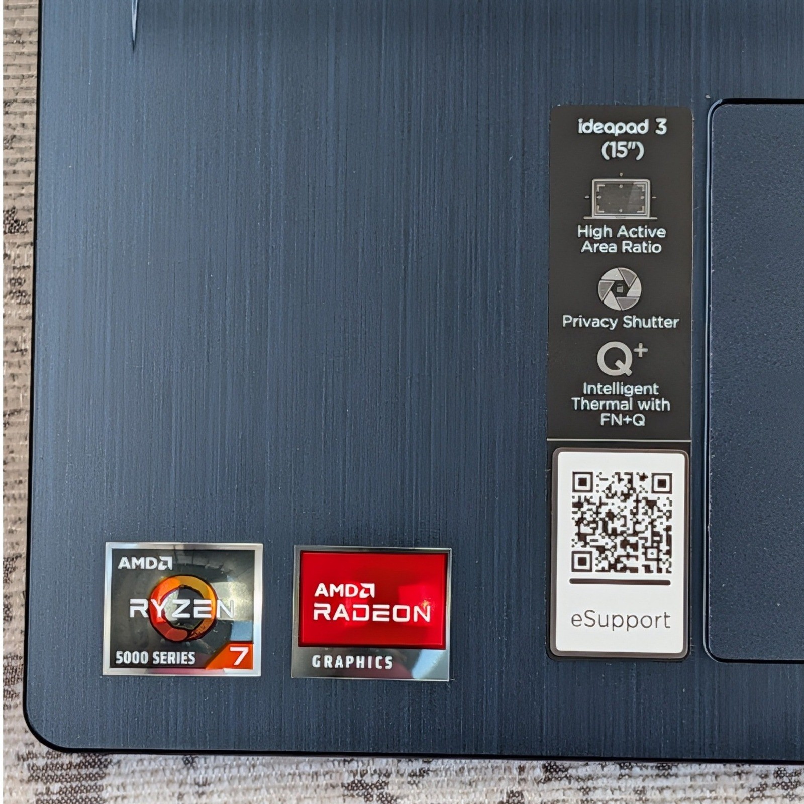 Lenovo IdeaPad 3 15ALC6 AMD Ryzen 7 5700U 12GB RAM 512GB SSD 15.6 Touch Blue