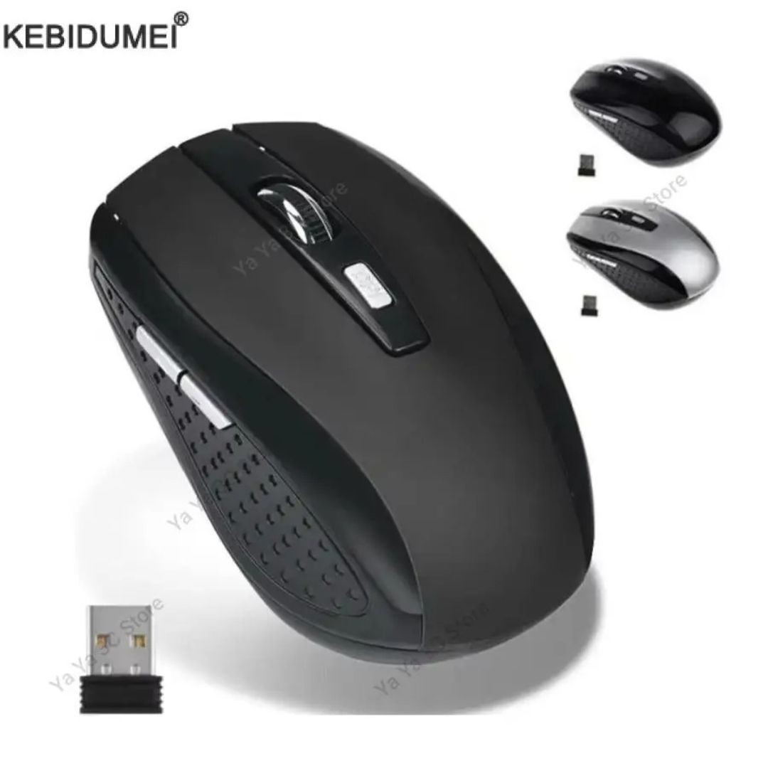 Wireless Optical Mouse 2.4GHz USB Receiver Cordless Mice For PC Laptop Computer