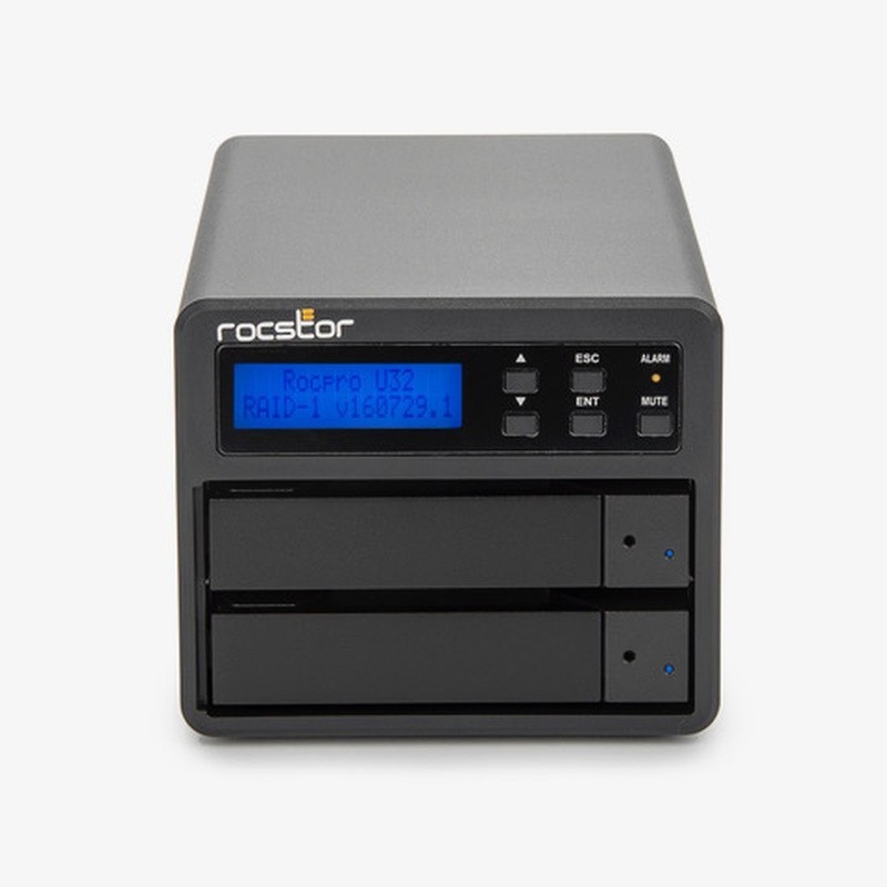 Brand New Rocpro™ U32 Reliable High Capacity USB 3.0 eSATA Storage.