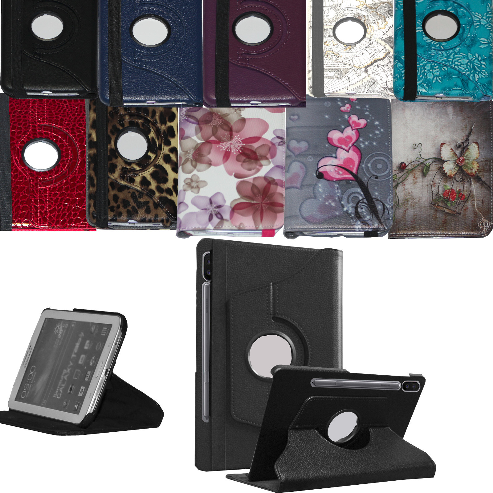360 Rotating Case Cover Stand For Samsung Galaxy Tab S7 11-in SM-T870 T875 T878