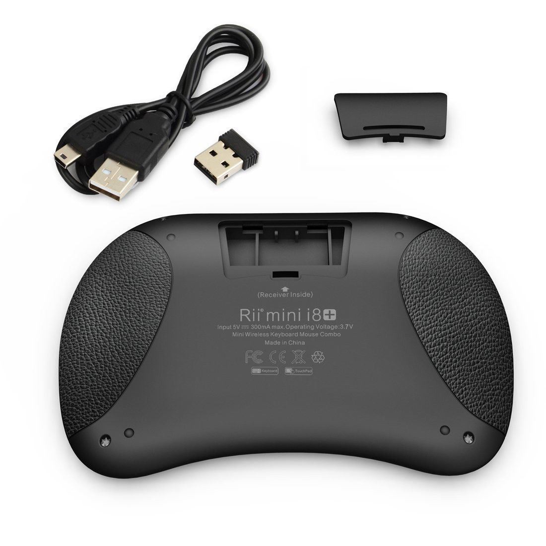 Rii i8+ Black Mini Wireless Keyboard with BACKLIGHT for Smart TV Android TV Box