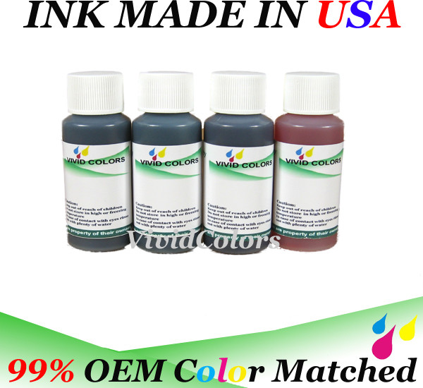 4x30ml Refill ink Canon PG-275 CL-276 Ink Cartridges Black Color TS3520 TS3522