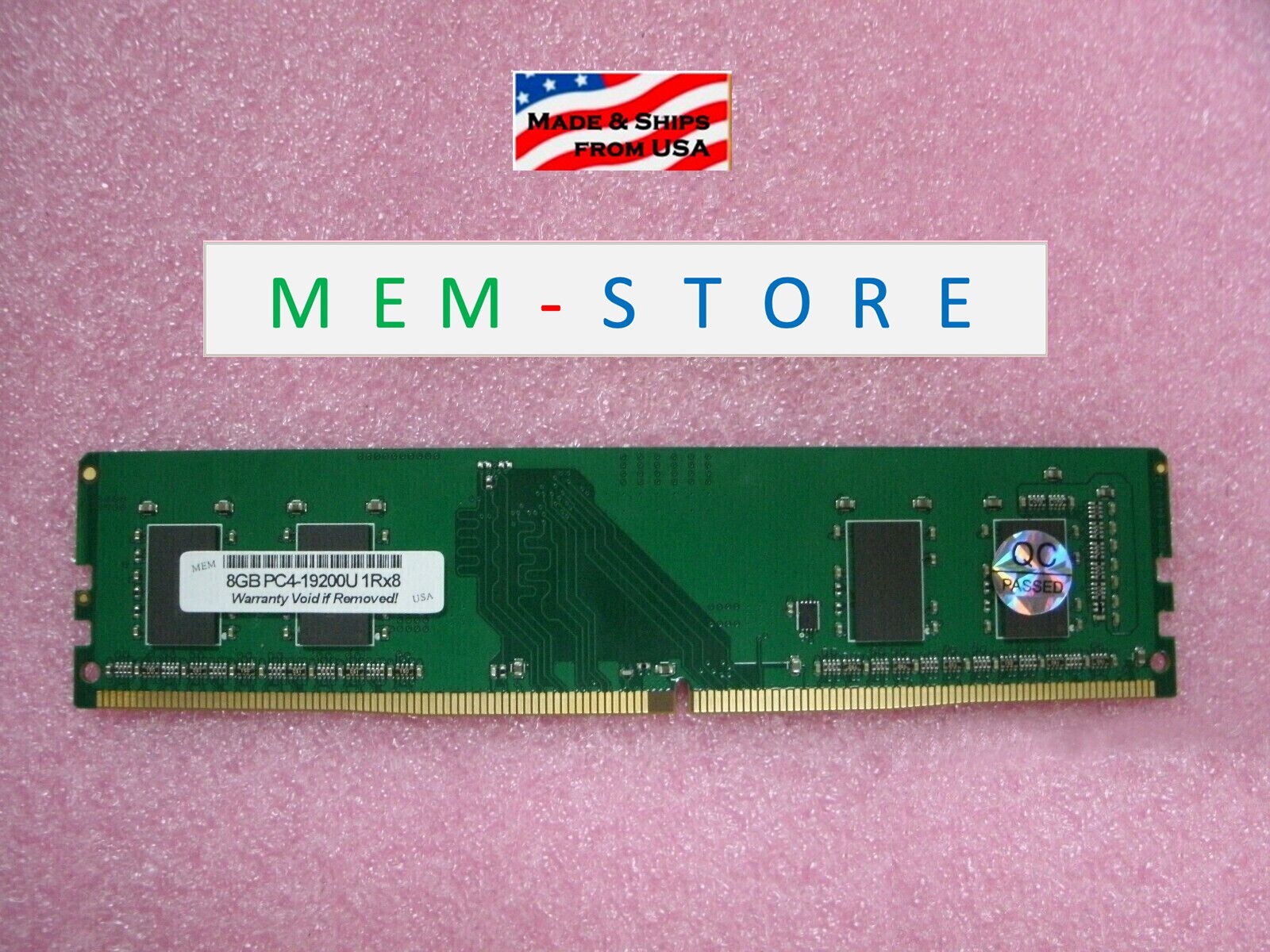 8GB DDR4-2400MHz UDIMM RAM CT8G4DFS824A Compatible Replacement Desktop Memory