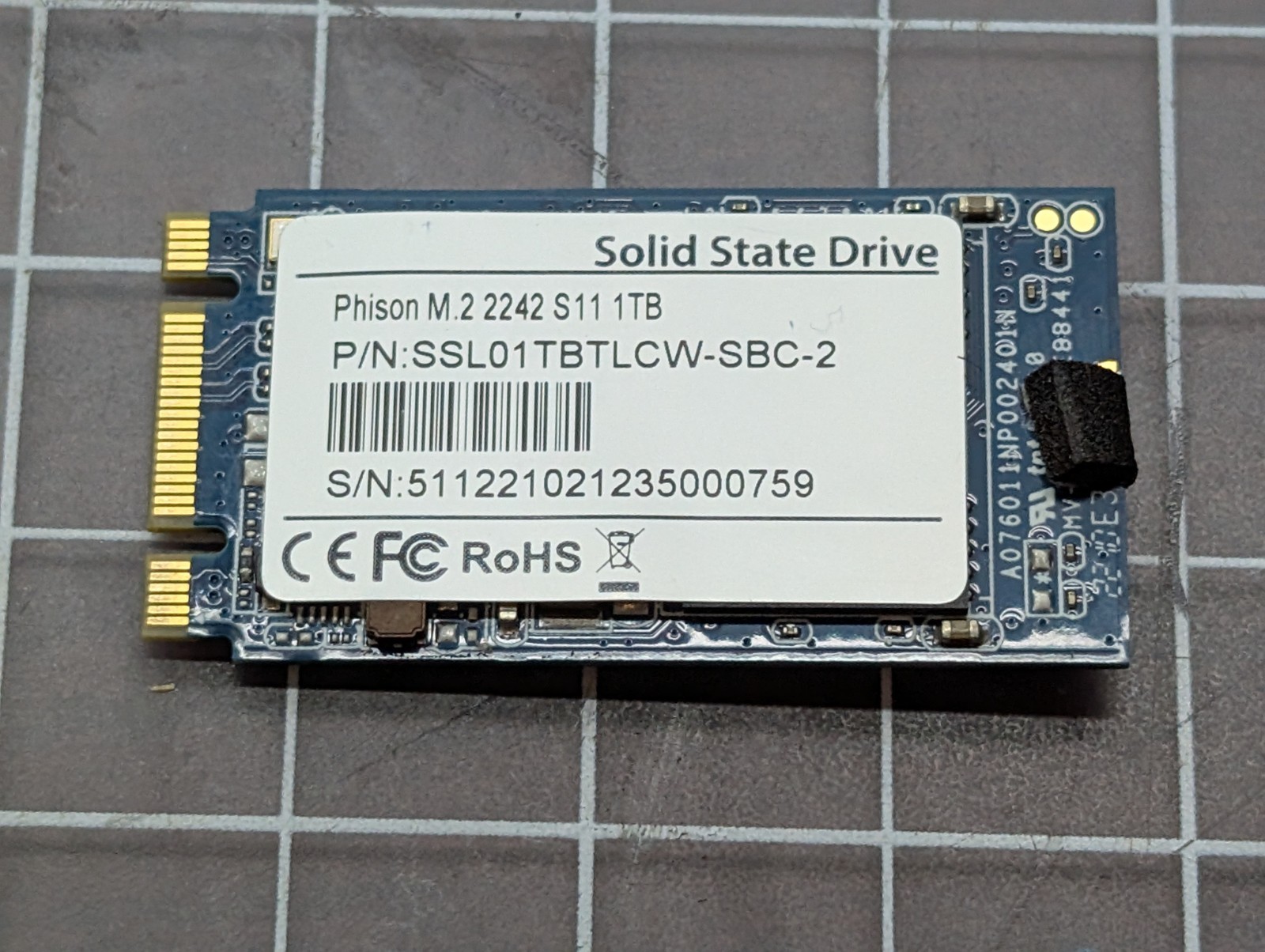 1TB 2242 M.2 SATA SSD Internal Solid State drives Laptop Desktop