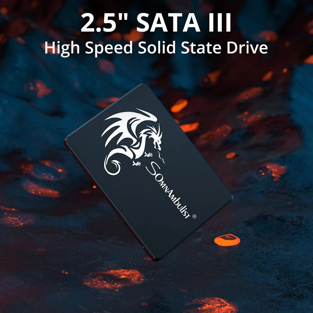 SomnAmbulist 2.5″ SATA III SSD 120GB 240GB Internal Solid State Drive lot