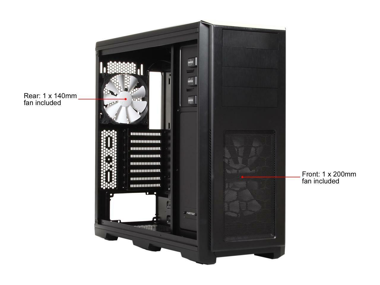 Phanteks Enthoo Pro series PH-ES614PC_BK Black Steel / Plastic ATX Full Tower Co