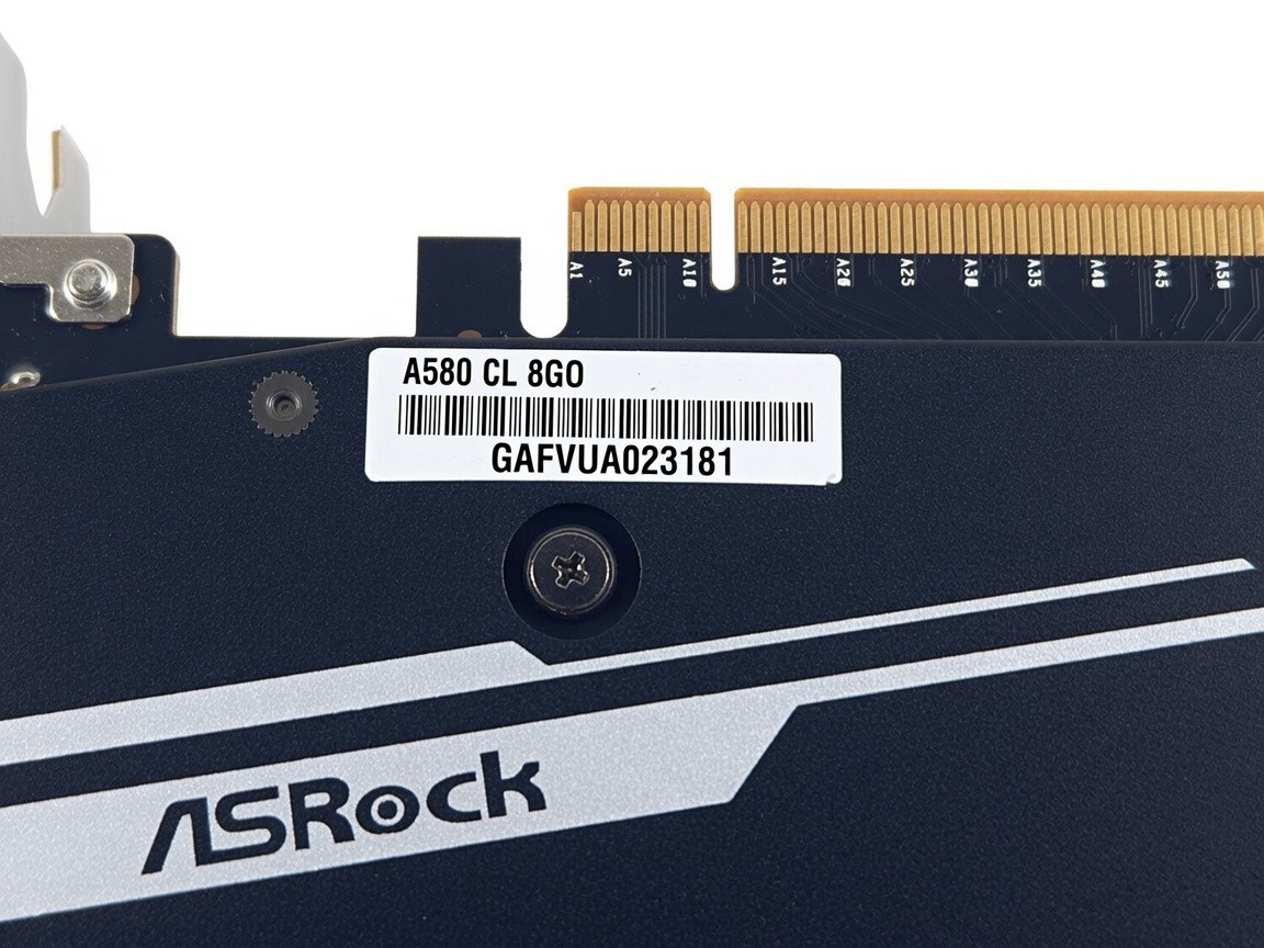 ASROCK Intel Arc A580 Challenger 8GB OC Graphic Card – Open Box