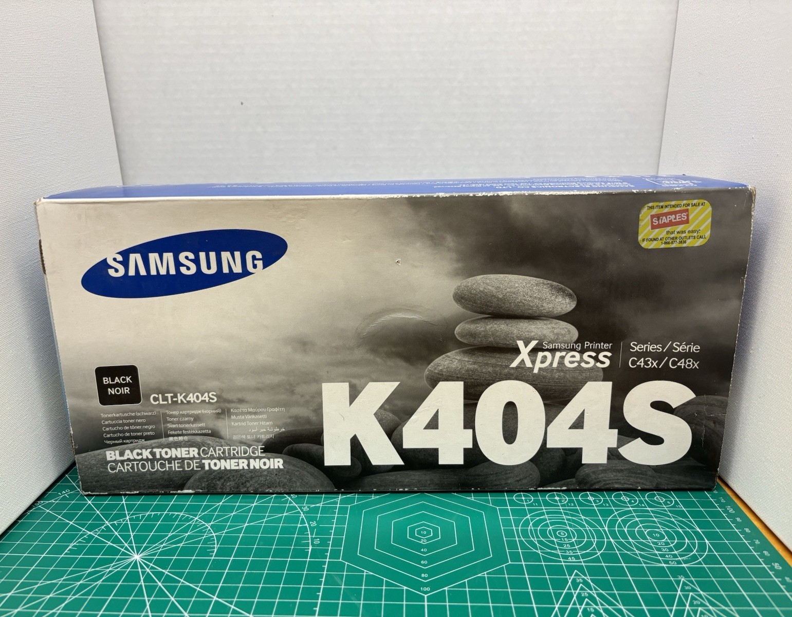 Samsung Genuine CLT-K404S Black Toner Cartridge for Xpress C43x/C48x Laser