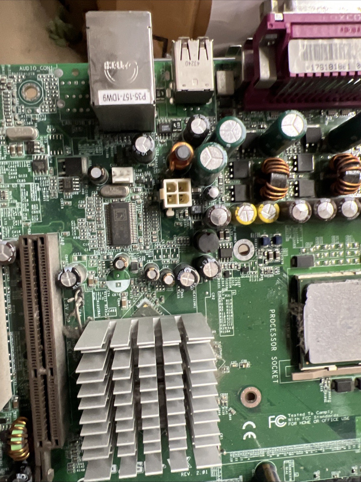 Asus P4SD-VX REV:2.01 Socket 478 (LGA478) Motherboard