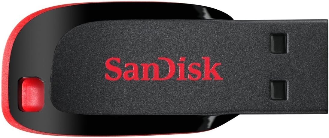 128GB SanDisk Blade USB 2.0 SDCZ50-128G-B35 Flash Drive Thumb Drive Memory Stick