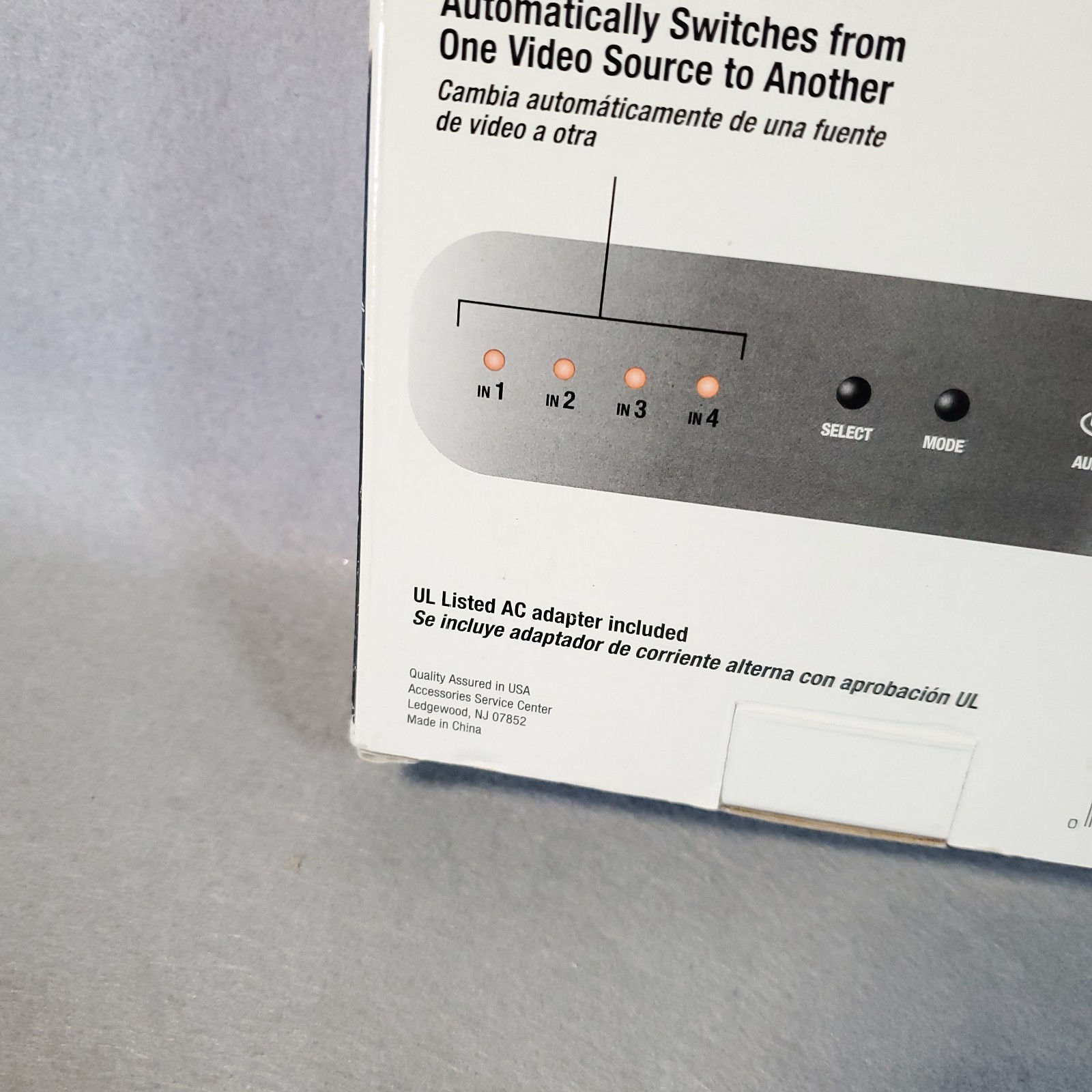 Philips PH61153 Master Video Switching Center Connect 4 Devices(T9) NEW Open Box