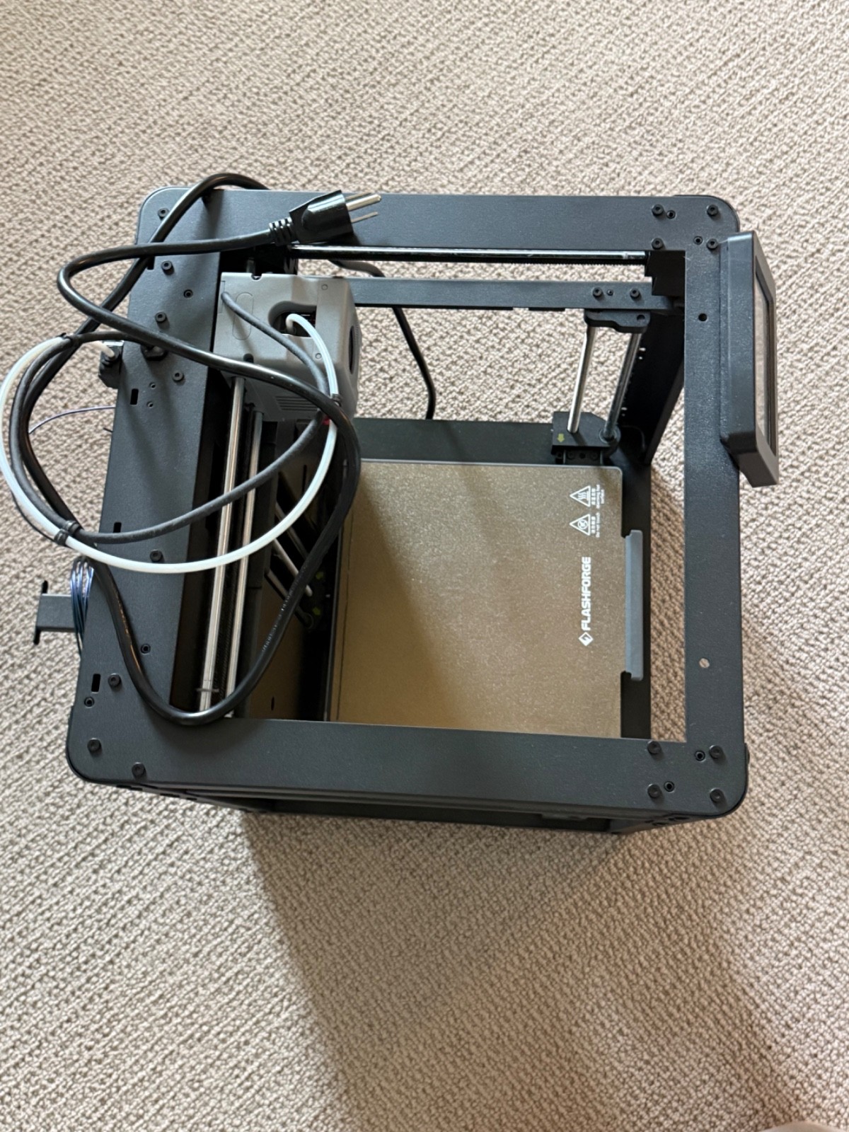 flashforge adventurer 5M 3d printer, fully auto leveling, 600 mm/sec