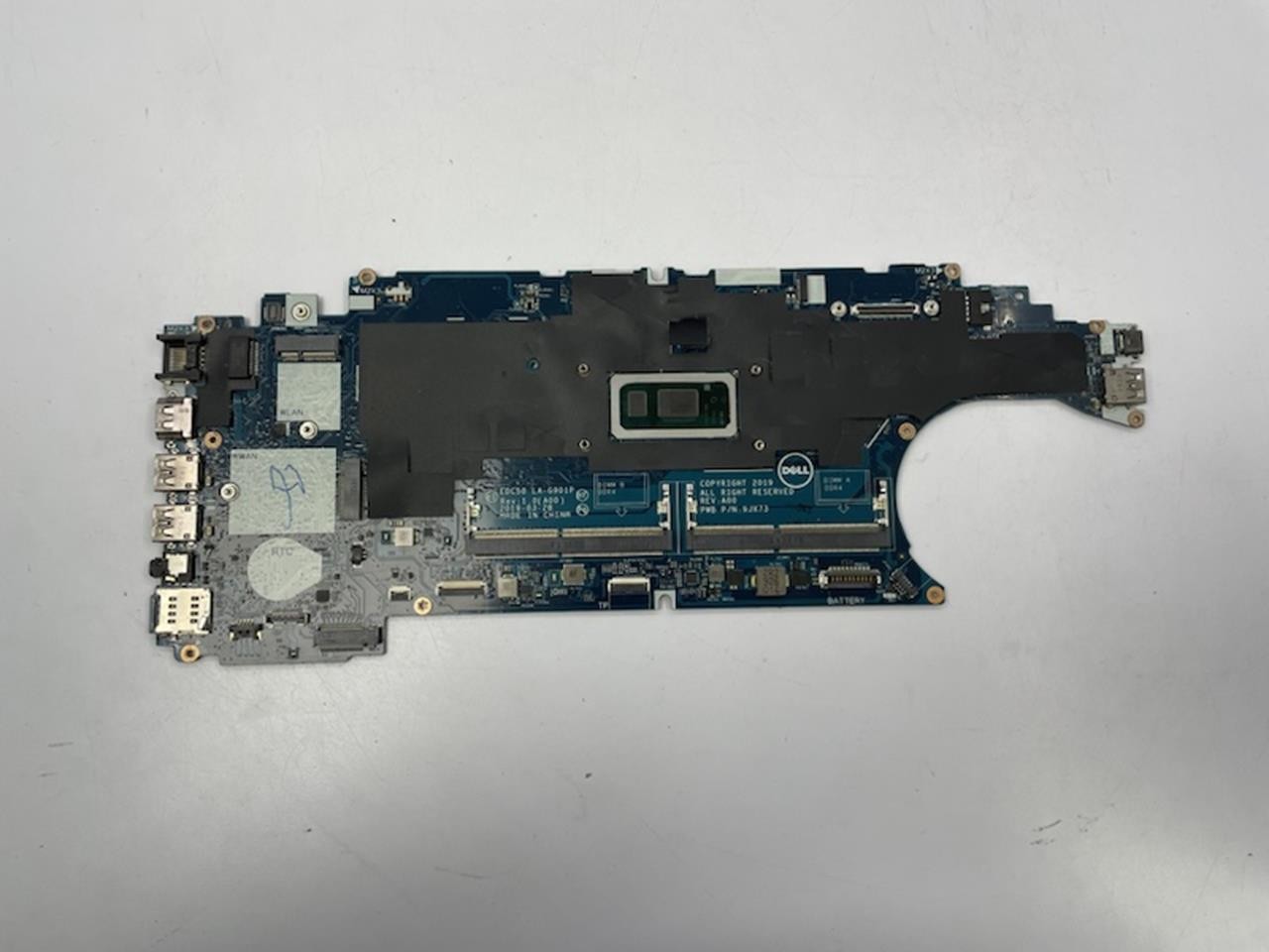 DELL Laptop Motherboard J1D6N | Intel Core i7-8665U 1.90 GHZ