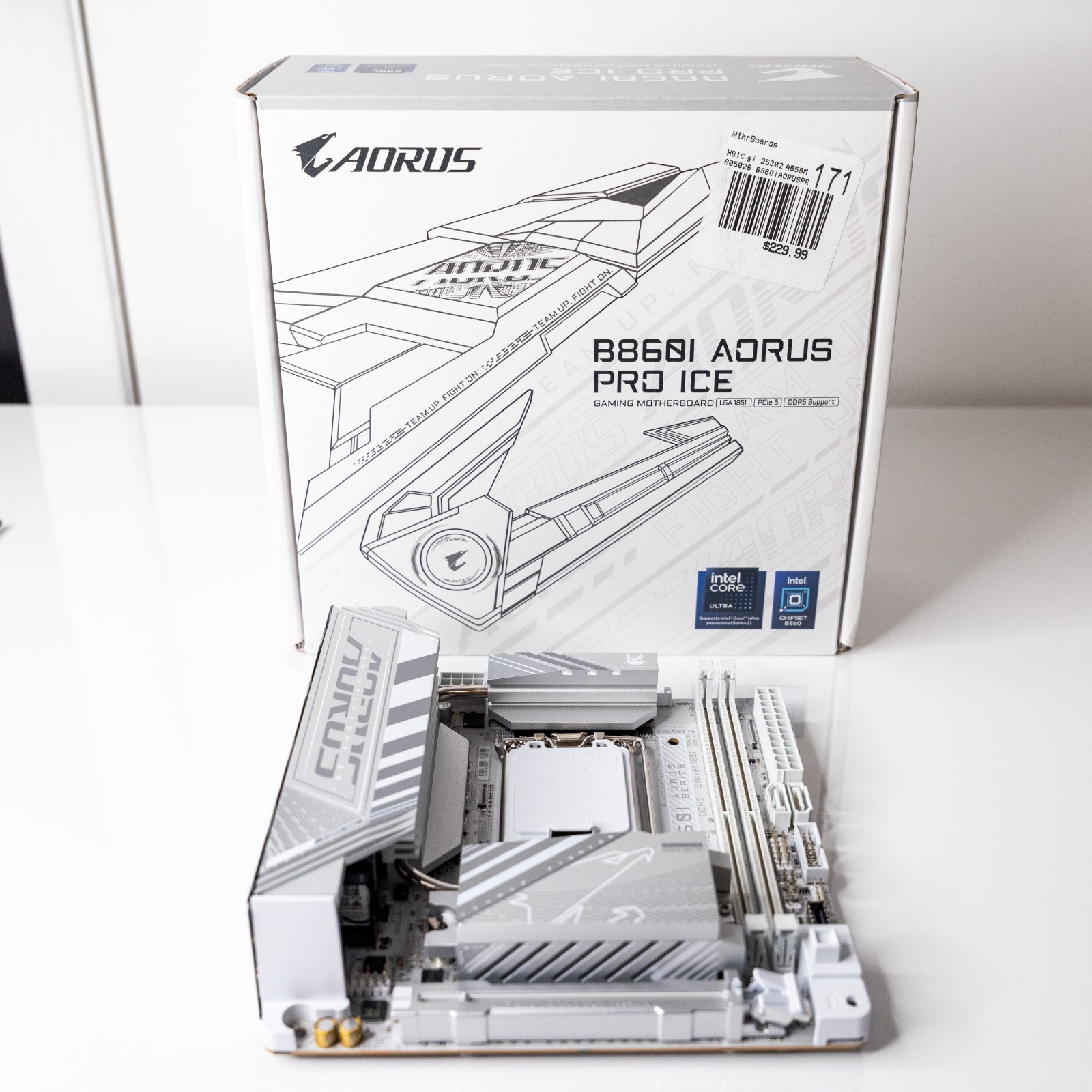 GIGABYTE B860I AORUS PRO ICE Motherboard Intel B860 LGA 1851 Mini-ITX DDR5