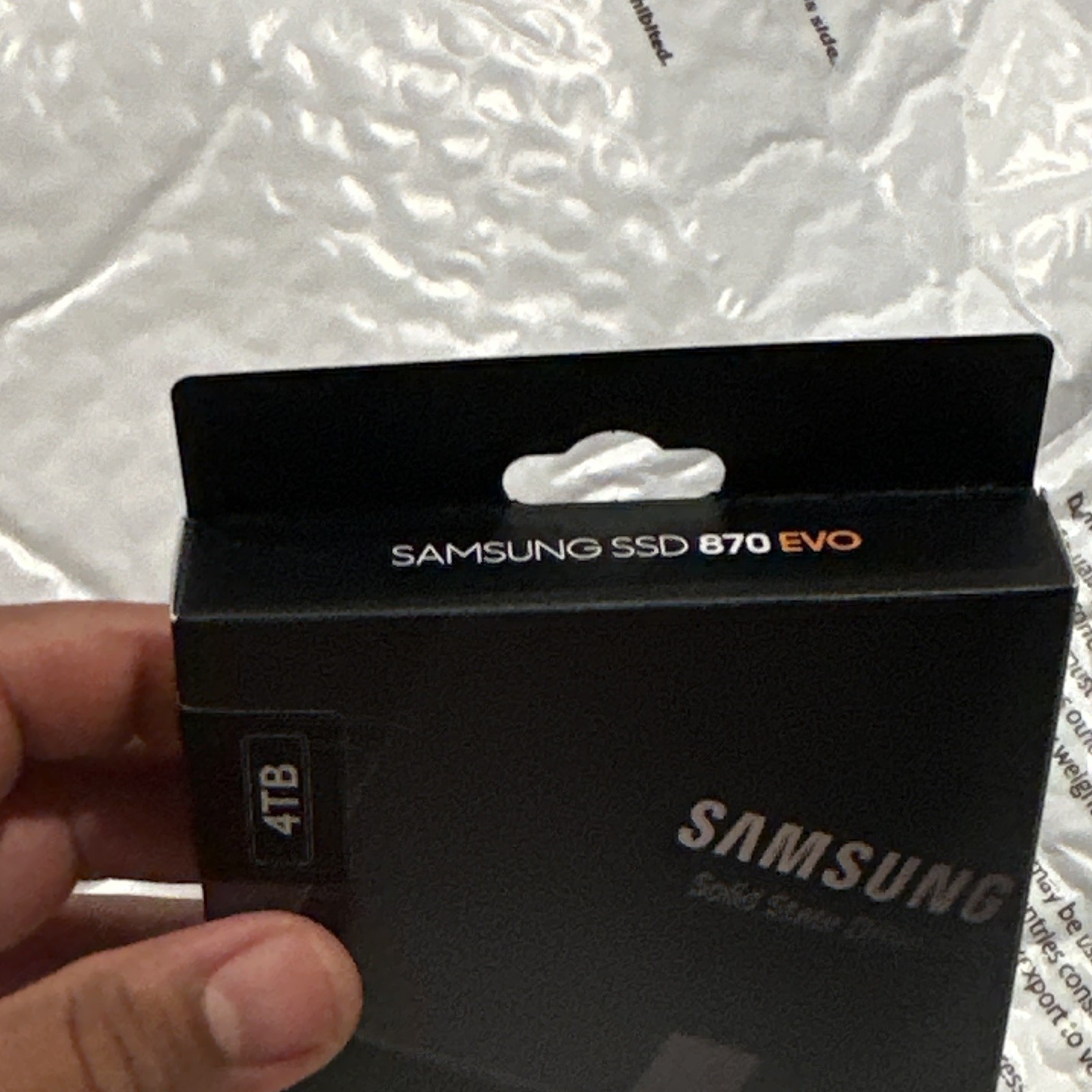 NEW SEALEDSamsung 870 EVO 4TB 2.5in SATA III Internal SSD 560/530MB/s MZ-77E4T0B