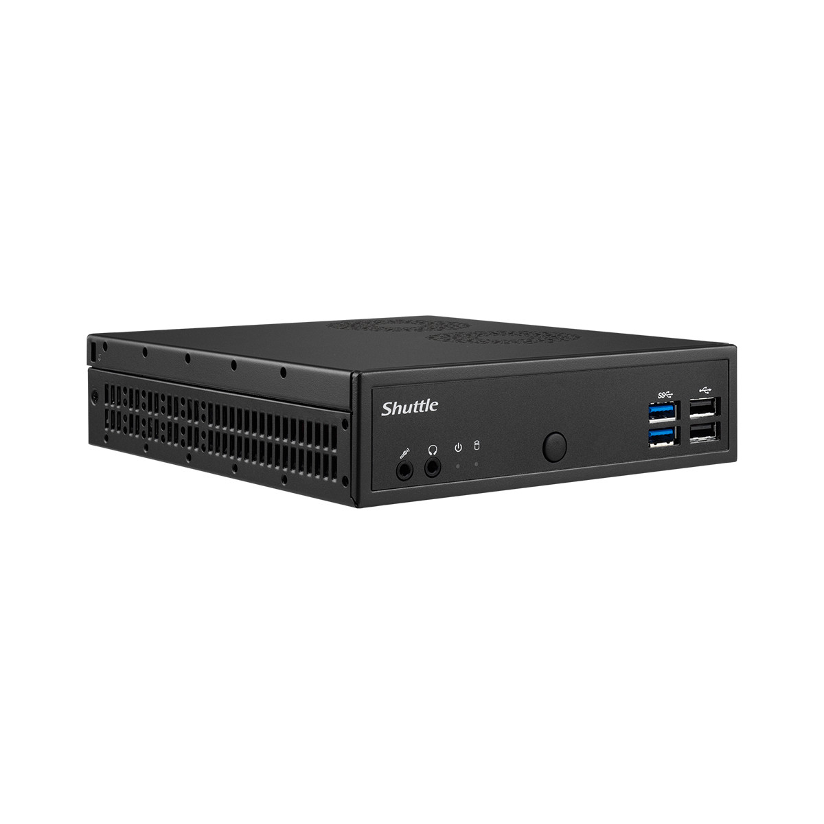 Shuttle XPC DH02U i3-7100U Compact 4K Quad Display Business Digital System