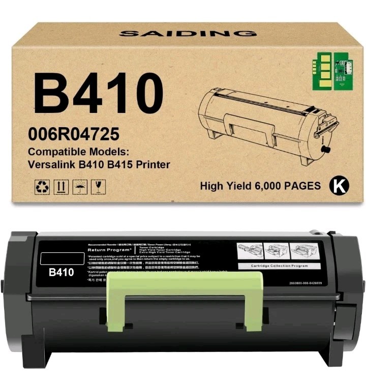B410 B415 Black 006R04725 Standard Capacity Toner Cartridge Replacement for…