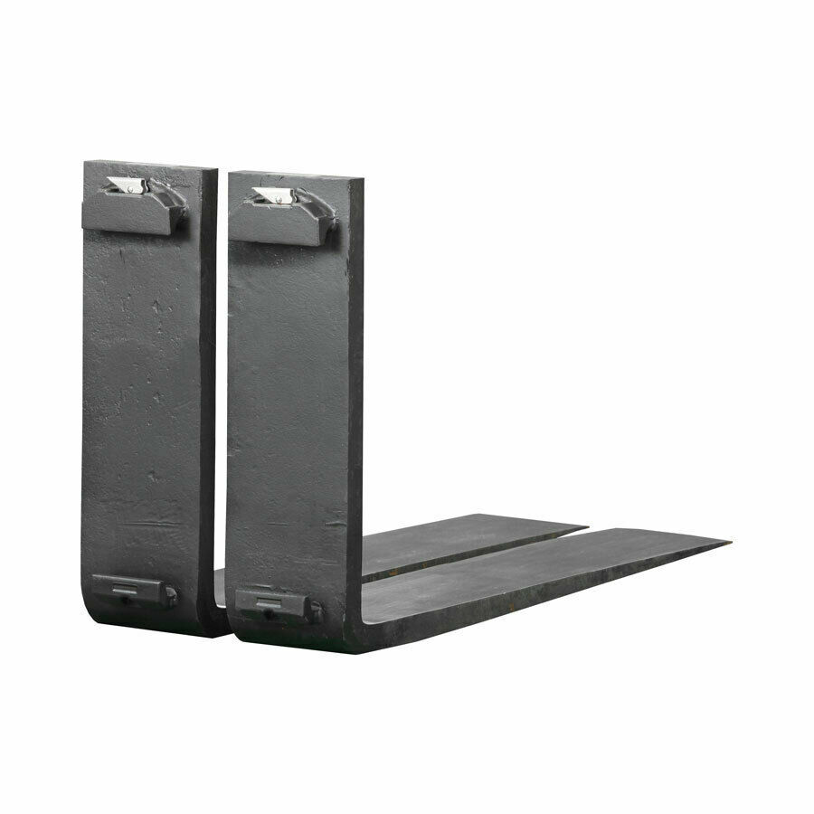 LUMBER Forklift FORKS 1.5 x 10 x 48″ CLASS 4 CLASS IV 48 FTP POLISHED *PAIR* 4FT