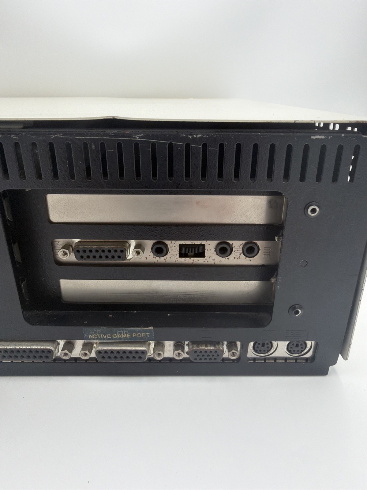 Packard Bell PB411A 486SX Multimedia PC OverDrive Aztech Tested Drives No POST