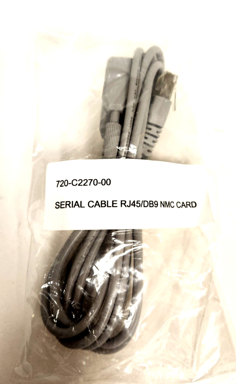 CABLE RJ45/DB9 NMC CARD 720-C2270-00 COMPUTER CABLE NEW GOOD CONDITION