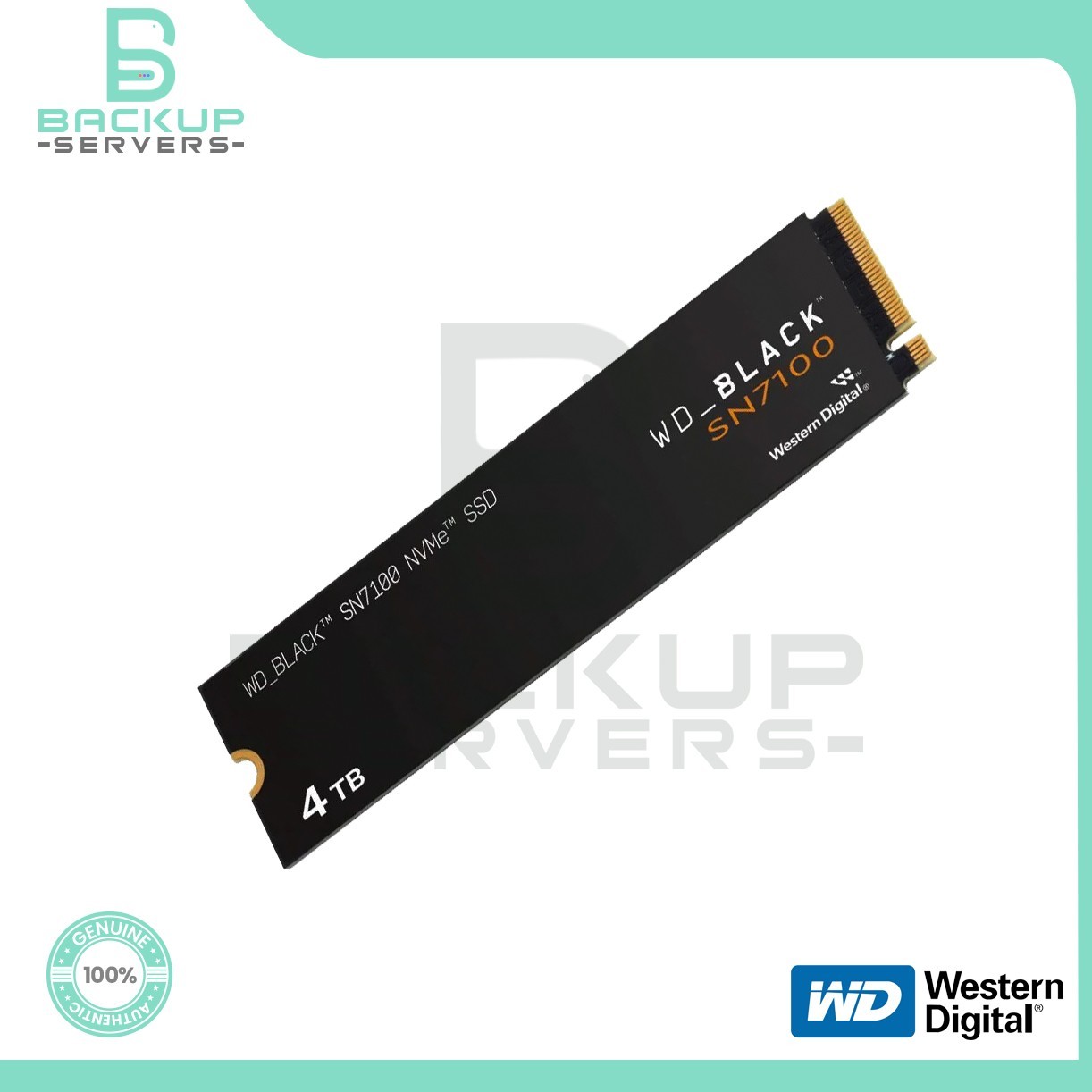 “NEW” WDS400T4X0E Western Digital 4TB SN7100 NVMe M.2 2280 Internal Gaming SSD